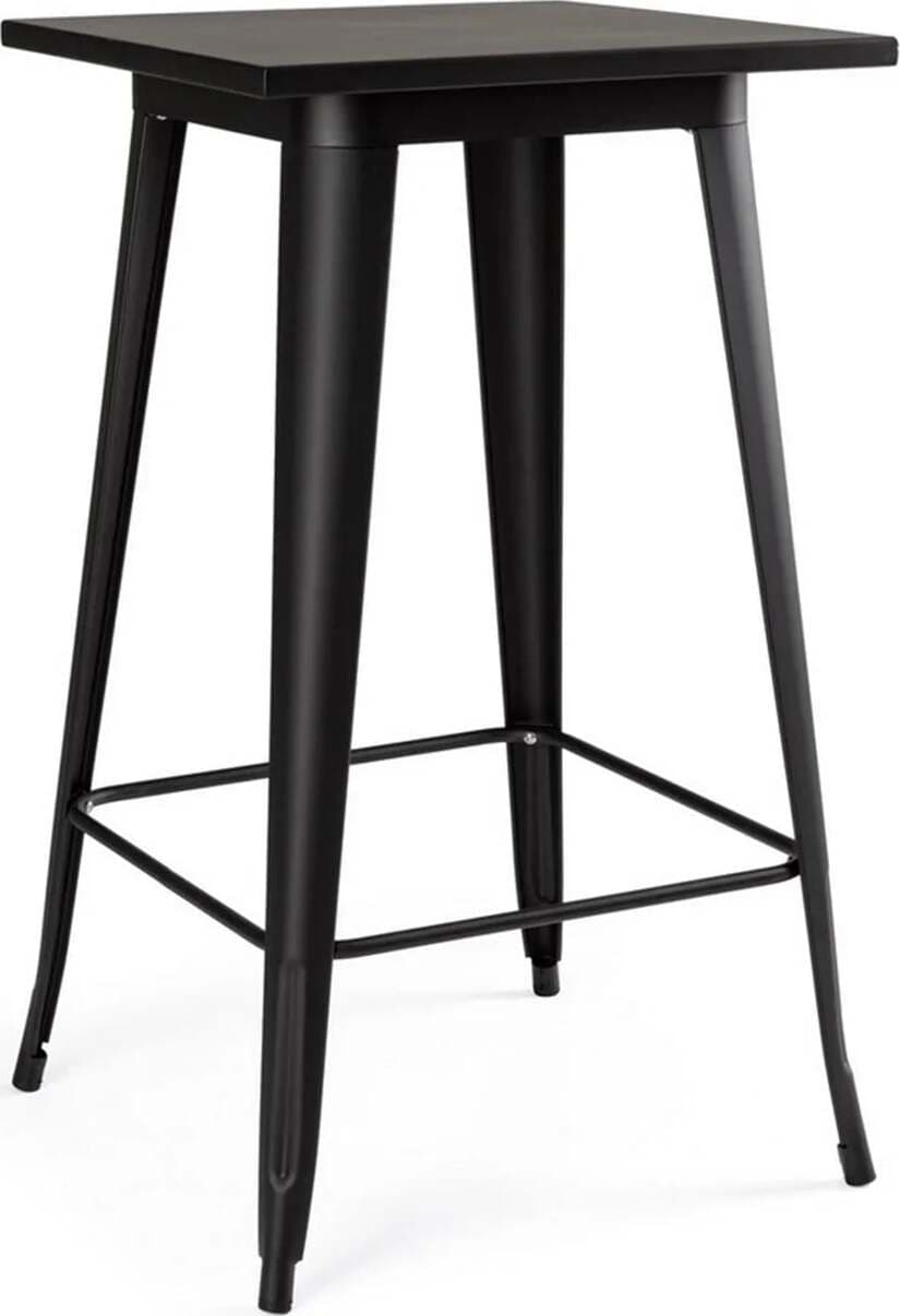 Tavolo quadrato da bar Minnesota in acciaio laminato da 103 cm Casa e cucina/Arredamento/Sala da pranzo/Tavoli da sala da pranzo Decor Space - Altamura, Commerciovirtuoso.it