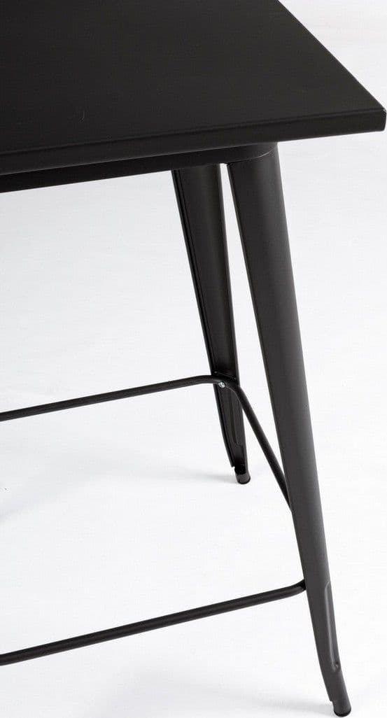 Tavolo quadrato da bar Minnesota in acciaio laminato da 103 cm Casa e cucina/Arredamento/Sala da pranzo/Tavoli da sala da pranzo Decor Space - Altamura, Commerciovirtuoso.it