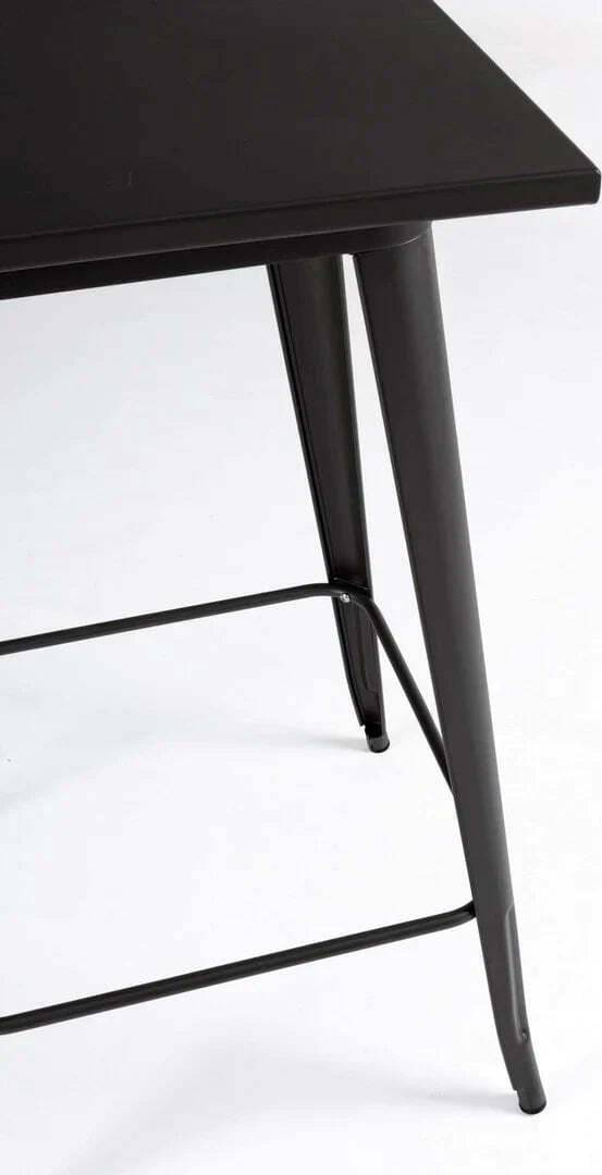 Tavolo quadrato da bar Minnesota in acciaio laminato da 103 cm Casa e cucina/Arredamento/Sala da pranzo/Tavoli da sala da pranzo Decor Space - Altamura, Commerciovirtuoso.it