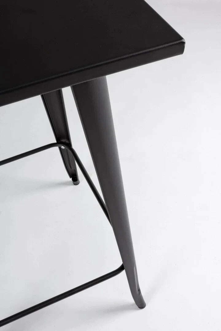 Tavolo quadrato da bar Minnesota in acciaio laminato da 103 cm Casa e cucina/Arredamento/Sala da pranzo/Tavoli da sala da pranzo Decor Space - Altamura, Commerciovirtuoso.it