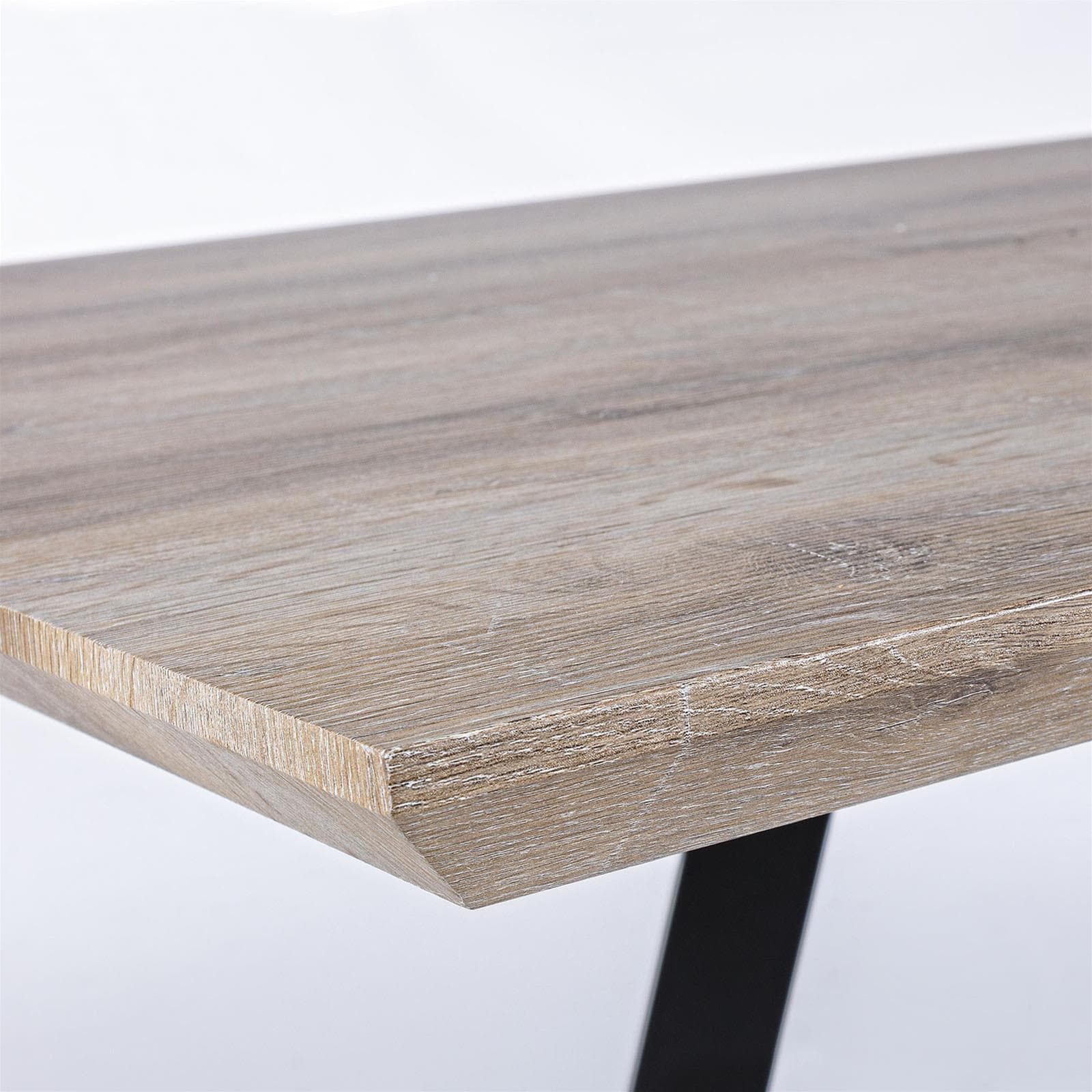 Tavolo in legno "Zeno" da pranzo per interno da 160 cm arredamento cucina e soggiorno in Tavoli da sala da pranzo Decor Space - Altamura, commercioVirtuoso.it