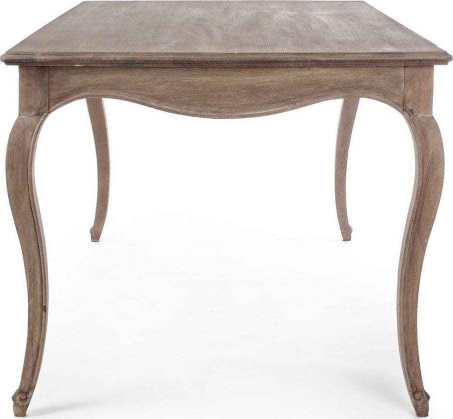 Tavolo Malika rettangolare in legno di mango finitura a base di nitrocellulosa da 175 x 90 cm Casa e cucina/Arredamento/Sala da pranzo/Tavoli da sala da pranzo Decor Space - Altamura, Commerciovirtuoso.it