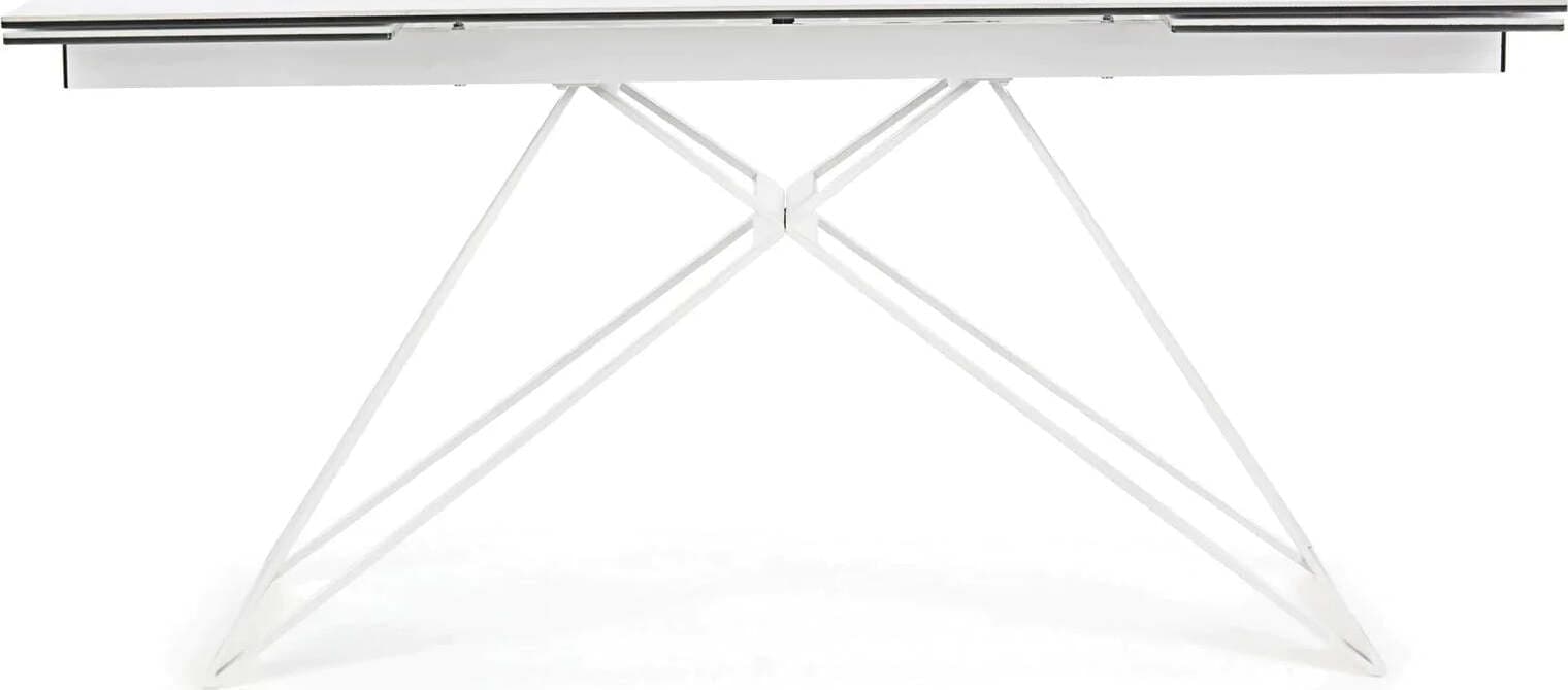 Tavolo Quasar allungabile rettangolare con piano in ceramica con supporto in vetro temperato da 160-240 x 90 cm Casa e cucina/Arredamento/Sala da pranzo/Tavoli da sala da pranzo Decor Space - Altamura, Commerciovirtuoso.it