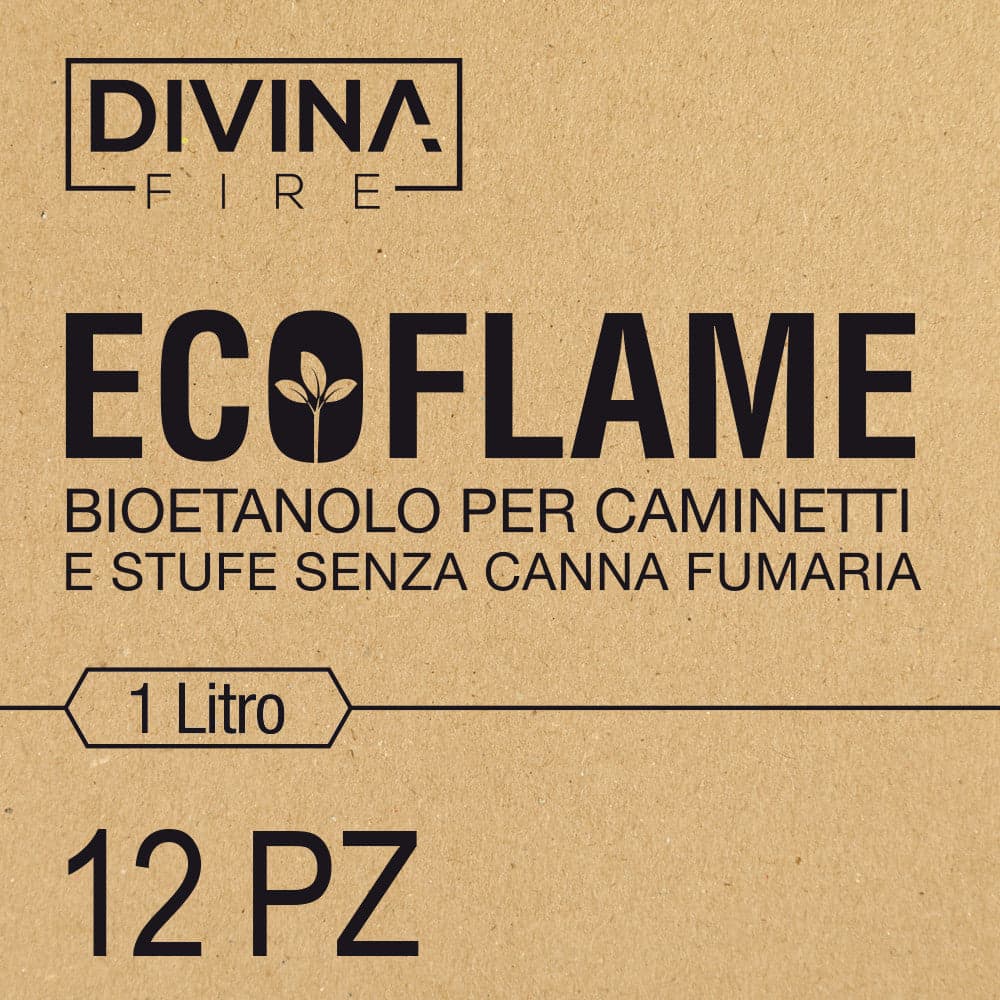 Bioetanolo inodore e antifumo, combustibile Ecologico per biocamino e stufa in Caminetti gel ed etanolo Decor Space - Altamura, commercioVirtuoso.it