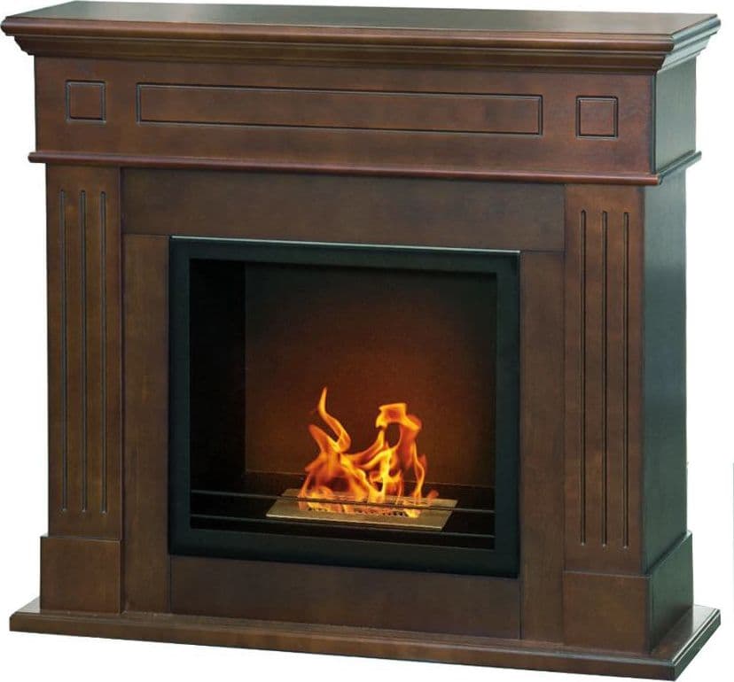 Camino a Bioetanolo da terra "Cambridge" in legno 3,5 Kw arredamento Moderno in Caminetti gel ed etanolo Decor Space - Altamura, commercioVirtuoso.it