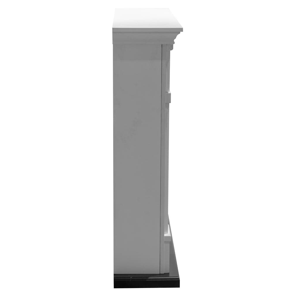 Camino elettrico da terra "Adams" in legno 1800 W arredamento Moderno in Caminetti elettrici Decor Space - Altamura, commercioVirtuoso.it