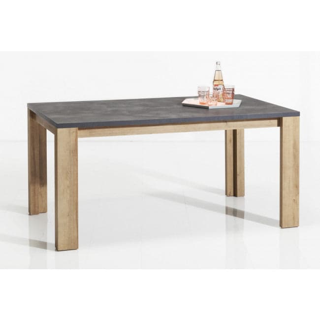 Tavolo moderno in legno "Vittoria" per interno arredamento cucina e soggiorno 160 x 90 cm in Tavoli da sala da pranzo Decor Space - Altamura, commercioVirtuoso.it