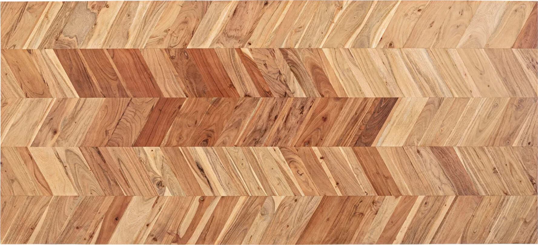 Tavolo Raida rettangolare, con gambe, in legno di acacia, stile moderno Casa e cucina/Arredamento/Sala da pranzo/Tavoli da sala da pranzo Decor Space - Altamura, Commerciovirtuoso.it
