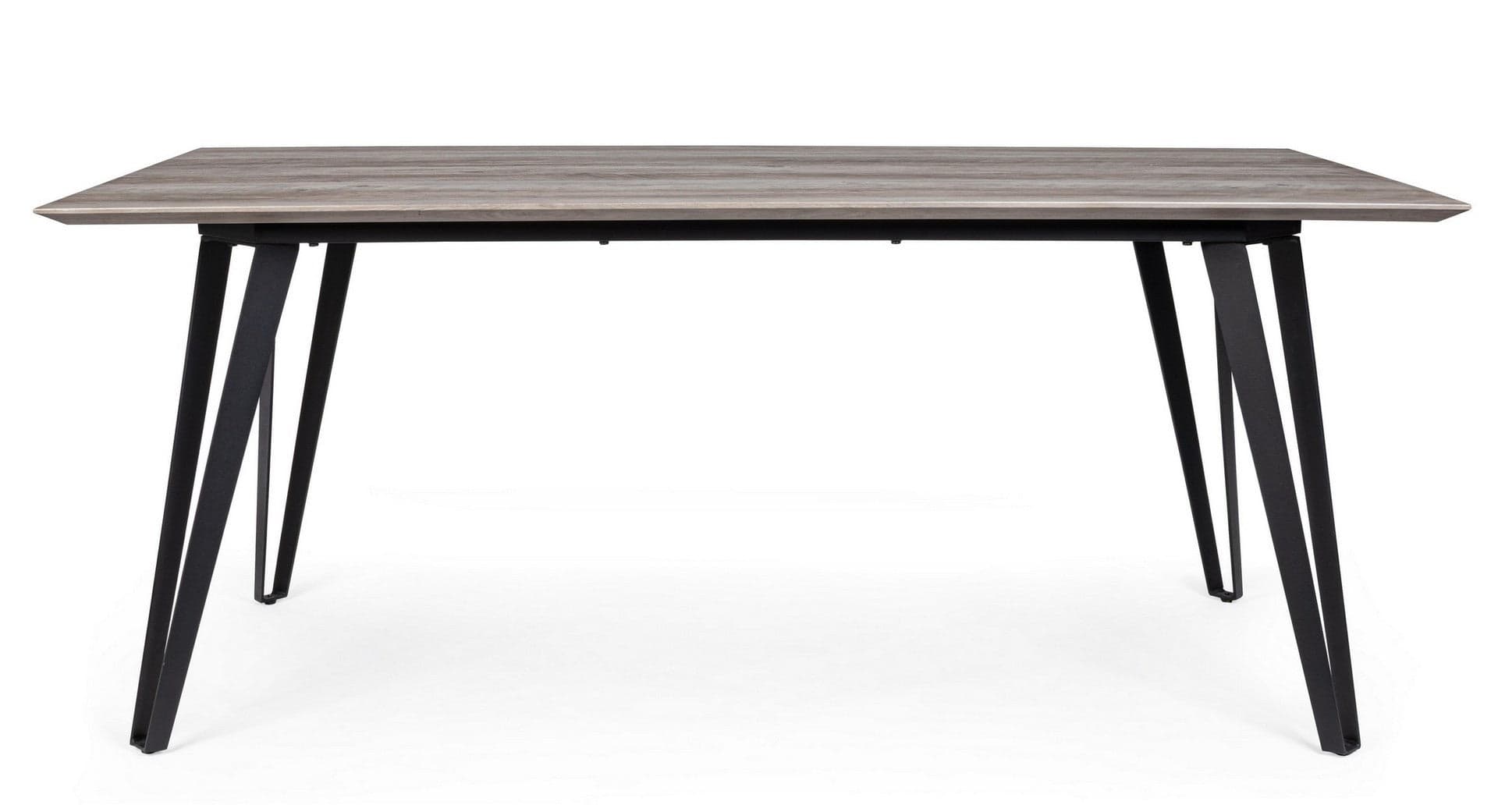 Tavolo Martin con gambe in acciaio, piano in MDF, 180 x 90 cm in Tavoli da sala da pranzo Decor Space - Altamura, commercioVirtuoso.it