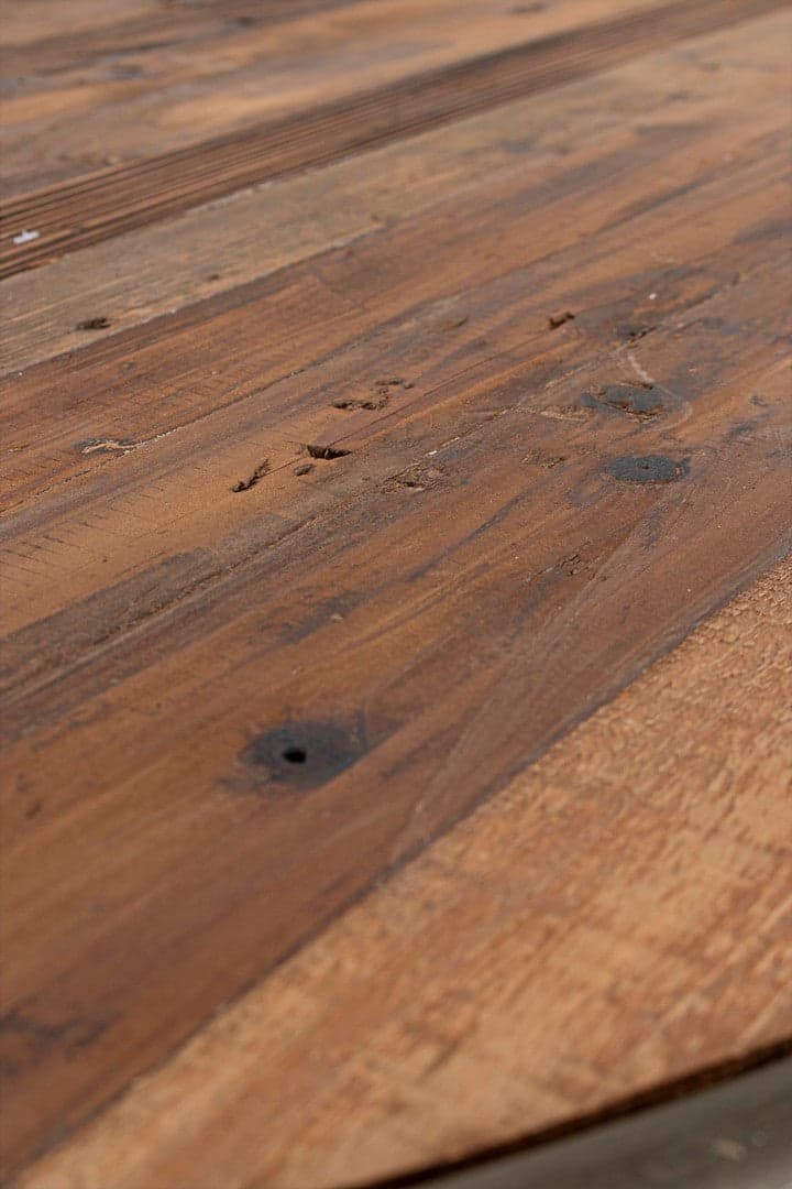Tavolo espositore con ripiano in legno di abete, struttura e tetto in acciaio, ruote in gomma in Tavoli da sala da pranzo Decor Space - Altamura, commercioVirtuoso.it