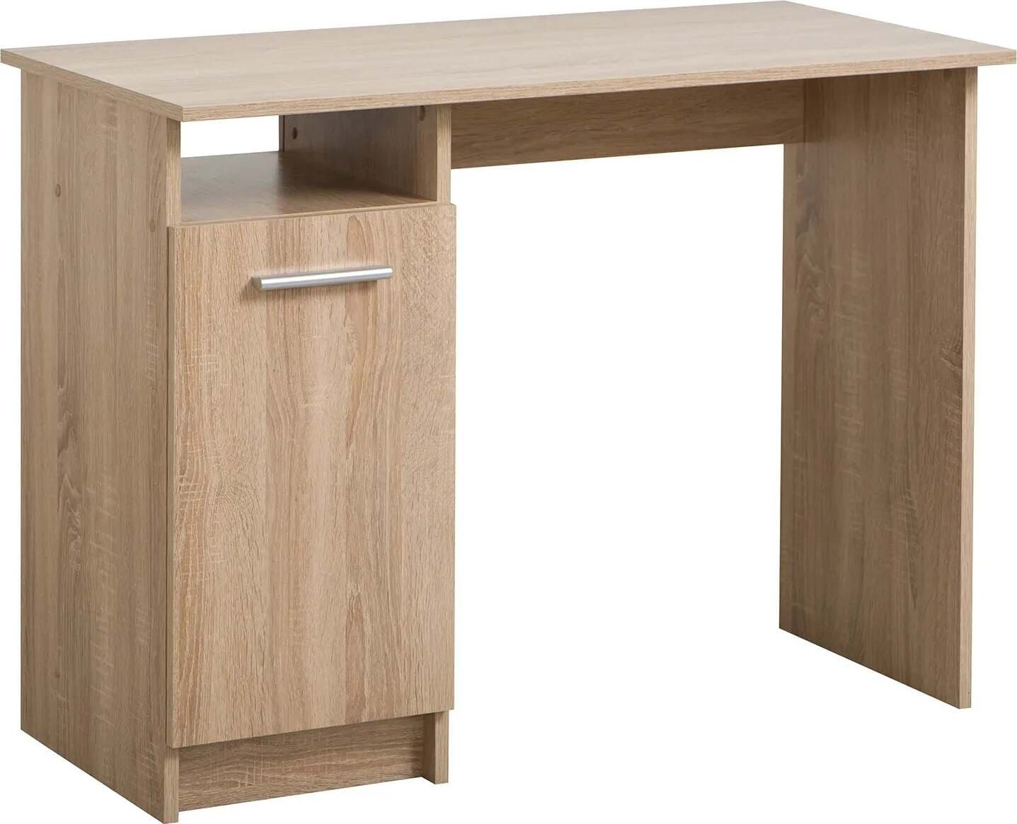 Scrivania con 1 anta, postazione porta PC da ufficio e cameretta 100 cm