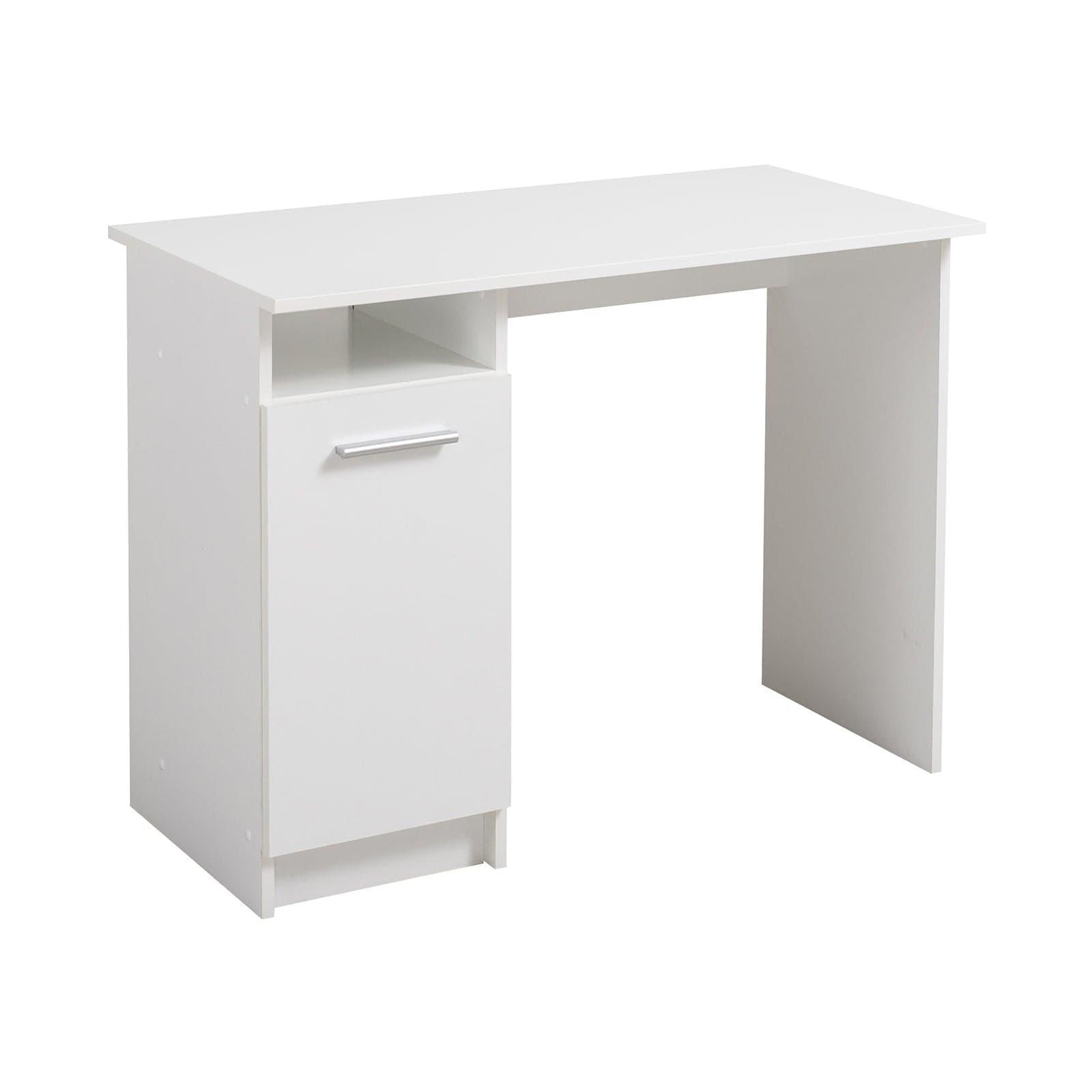 Scrivania con 1 anta, postazione porta PC da ufficio e cameretta 100 cm in Postazioni di lavoro per computer Decor Space - Altamura, commercioVirtuoso.it