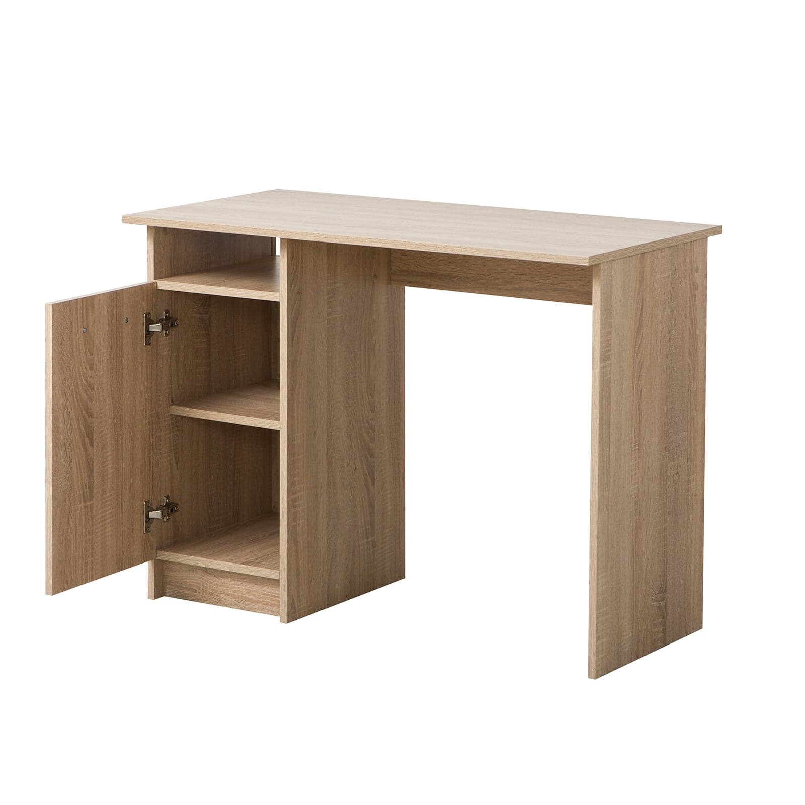 Scrivania con 1 anta, postazione porta PC da ufficio e cameretta 100 cm in Postazioni di lavoro per computer Decor Space - Altamura, commercioVirtuoso.it