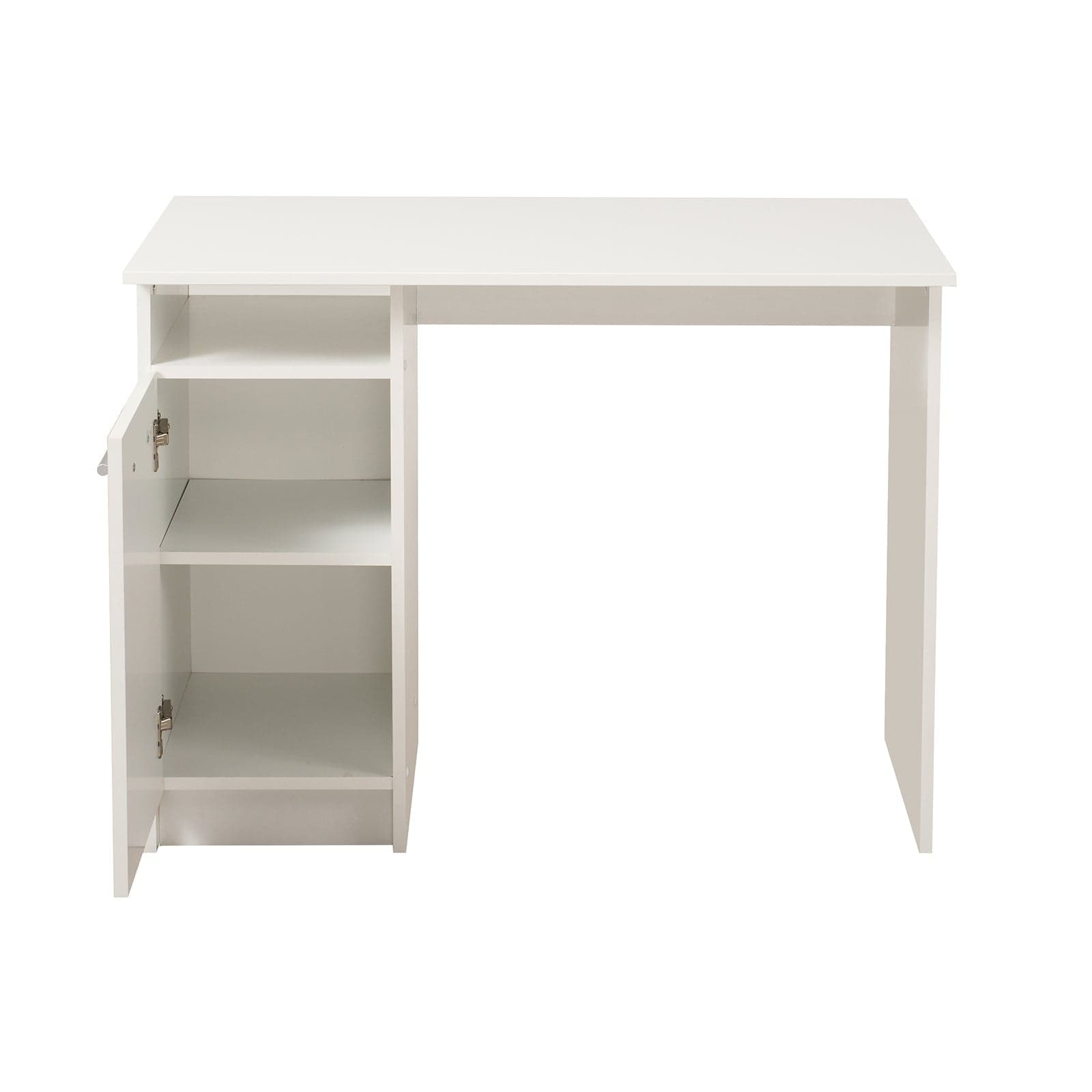 Scrivania con 1 anta, postazione porta PC da ufficio e cameretta 100 cm in Postazioni di lavoro per computer Decor Space - Altamura, commercioVirtuoso.it