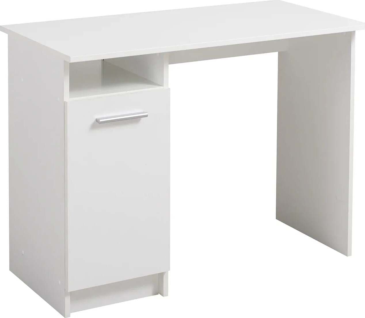 Scrivania con 1 anta, postazione porta PC da ufficio e cameretta 100 cm Casa e cucina/Arredamento/Studio/Scrivanie e postazioni di lavoro/Postazioni di lavoro per computer Decor Space - Altamura, Commerciovirtuoso.it