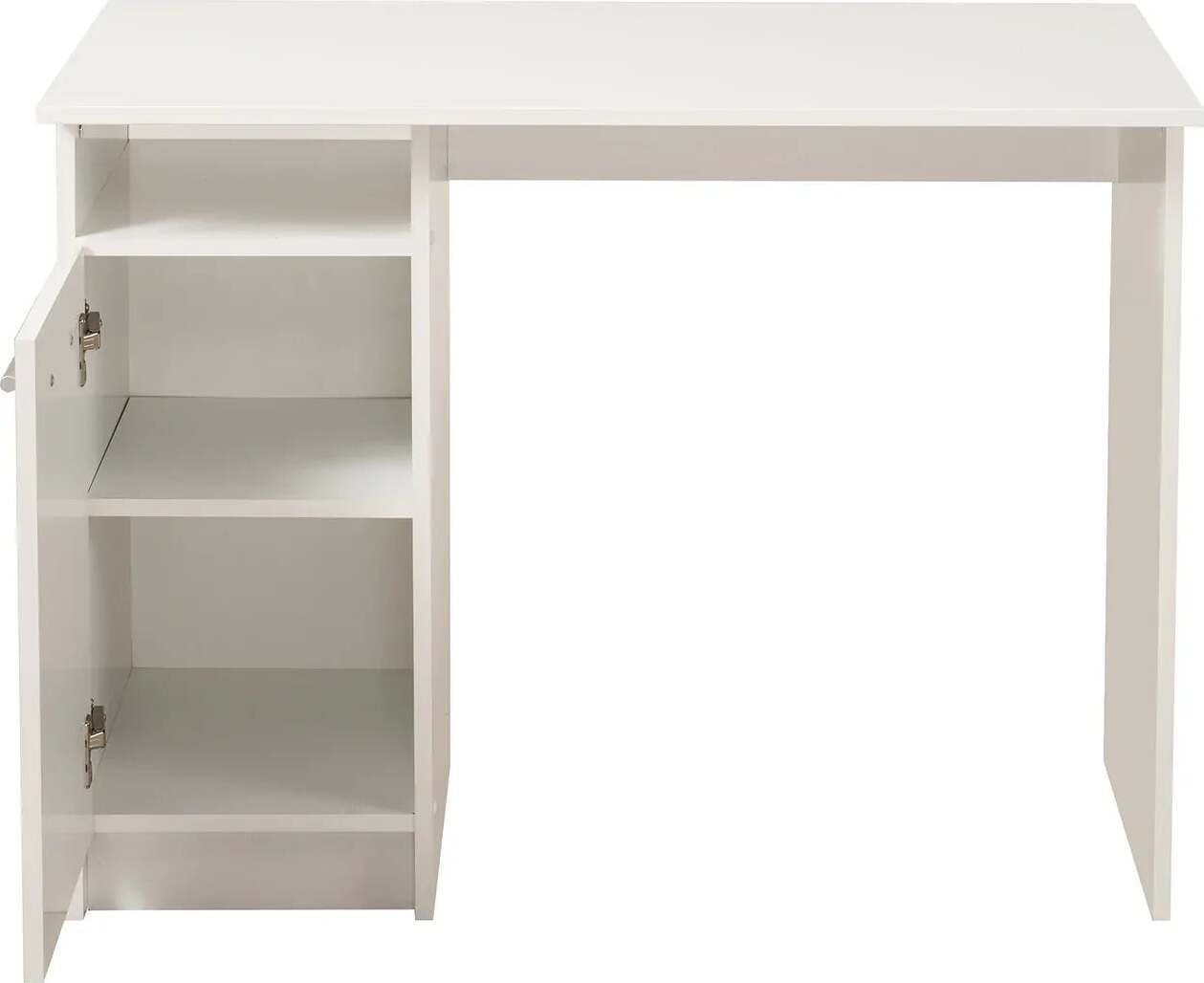 Scrivania con 1 anta, postazione porta PC da ufficio e cameretta 100 cm Casa e cucina/Arredamento/Studio/Scrivanie e postazioni di lavoro/Postazioni di lavoro per computer Decor Space - Altamura, Commerciovirtuoso.it