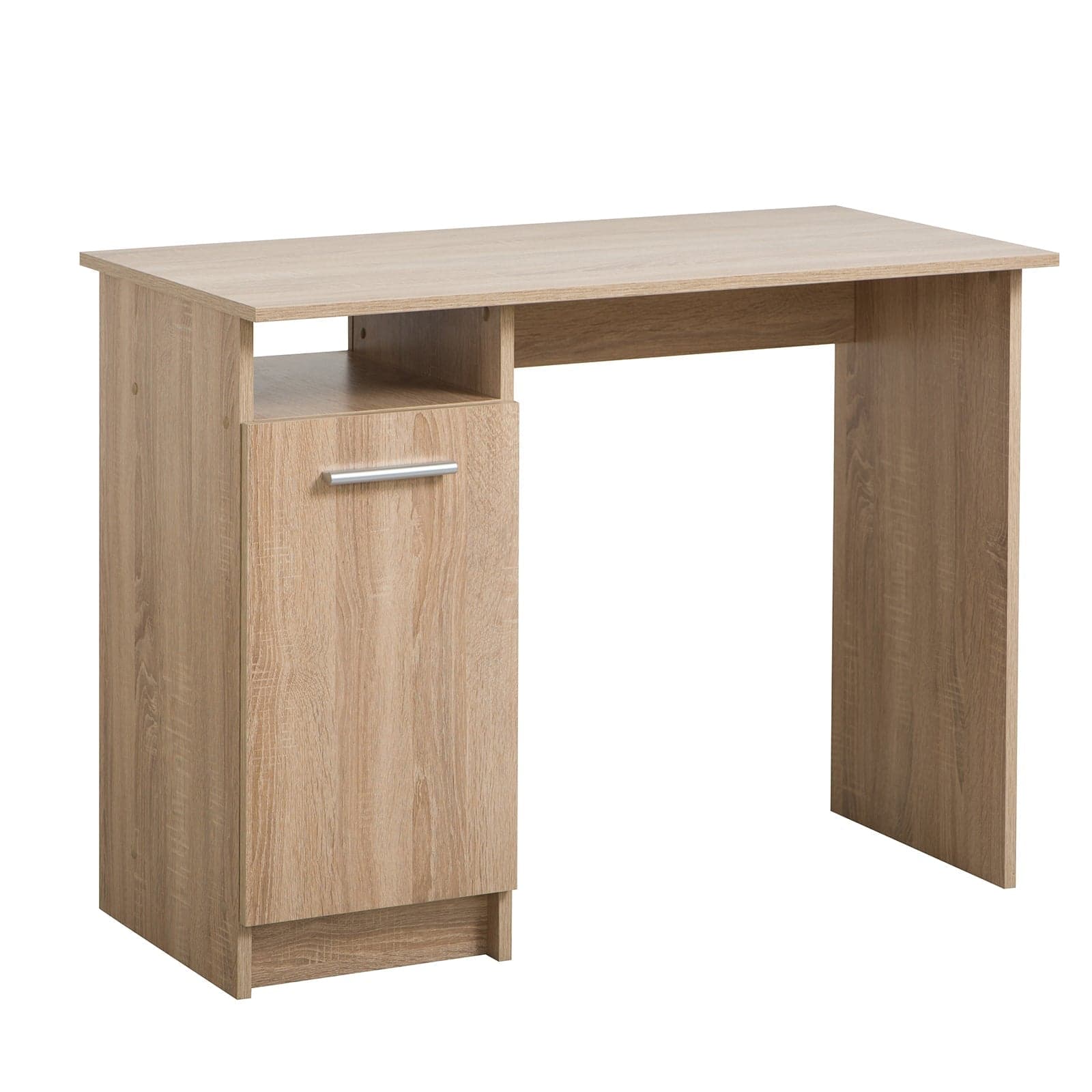 Scrivania con 1 anta, postazione porta PC da ufficio e cameretta 100 cm in Postazioni di lavoro per computer Decor Space - Altamura, commercioVirtuoso.it