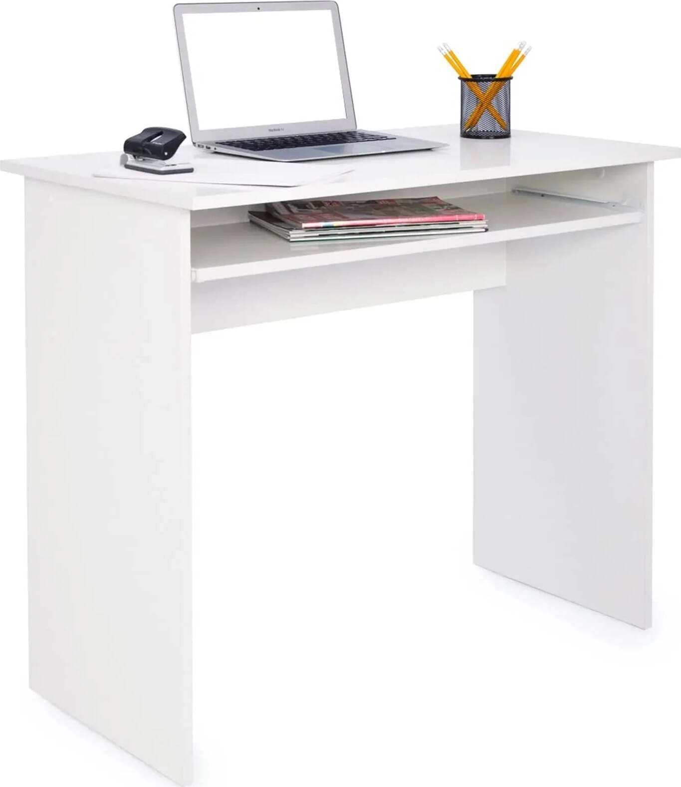 Scrivania con vano estraibile 81 x 52 cm postazione porta PC per cameretta Made in Italy in Scrivanie Decor Space - Altamura, commercioVirtuoso.it