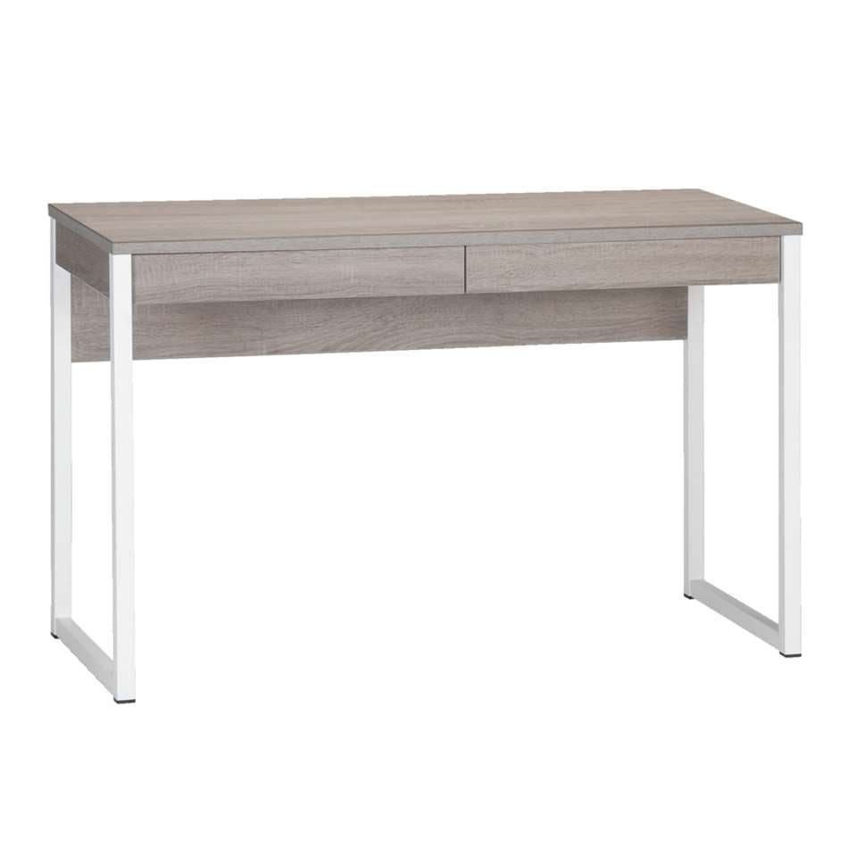 Scrivania con 2 cassetti, postazione porta PC da ufficio e cameretta 120 cm "Made in Italy" in Postazioni di lavoro per computer Decor Space - Altamura, commercioVirtuoso.it