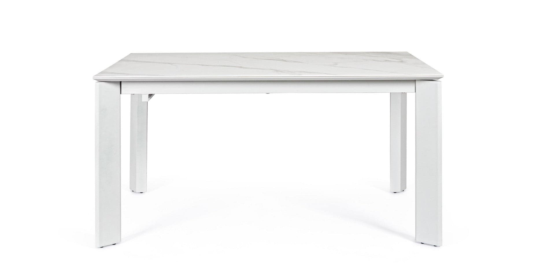 Tavolo "Briva" allungabile rettangolare con piano in ceramica e supporto in mdf in Tavoli da sala da pranzo Decor Space - Altamura, commercioVirtuoso.it