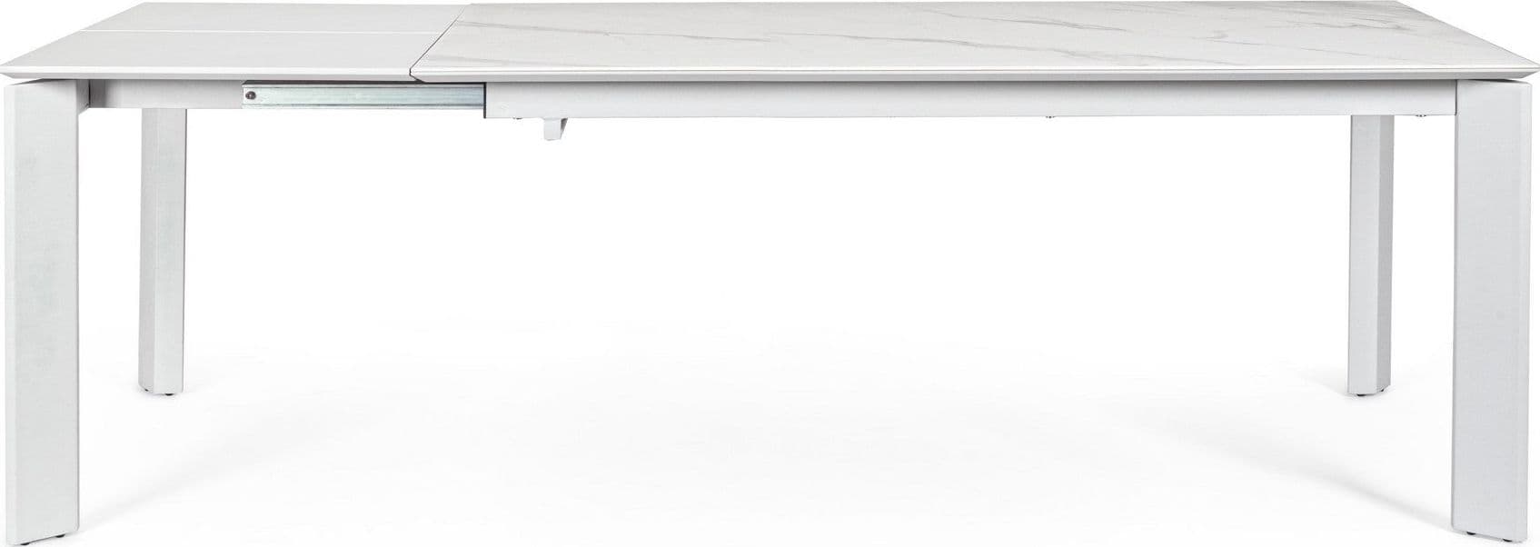Tavolo "Briva" allungabile rettangolare con piano in ceramica e supporto in mdf in Tavoli da sala da pranzo Decor Space - Altamura, commercioVirtuoso.it