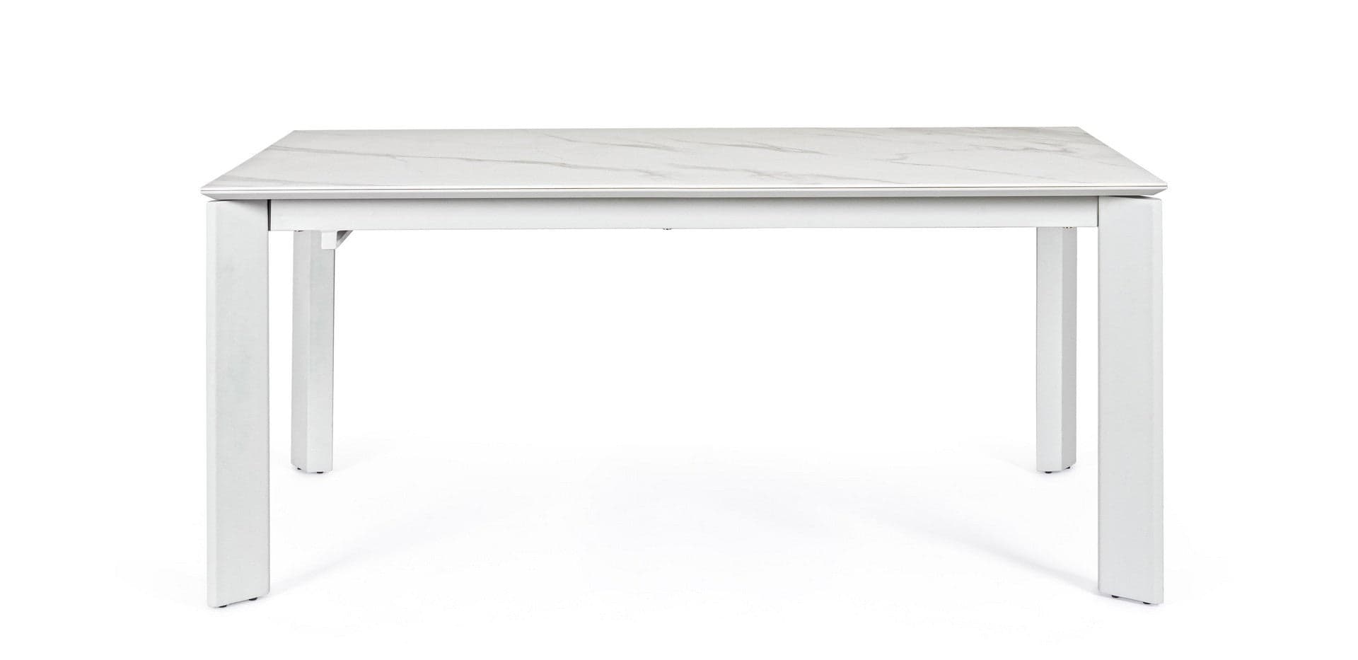 Tavolo "Briva" allungabile rettangolare con piano in ceramica e supporto in mdf in Tavoli da sala da pranzo Decor Space - Altamura, commercioVirtuoso.it