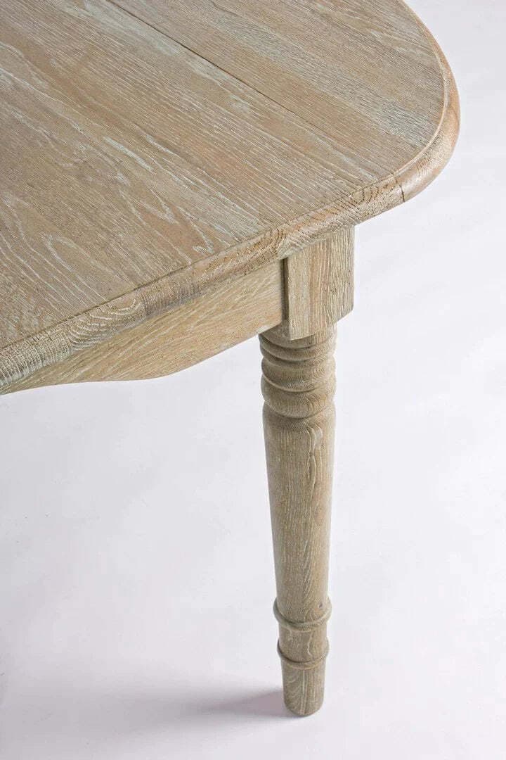 Tavolo allungabile Bedford rettangolare in legno massiccio di quercia europeo Casa e cucina/Arredamento/Sala da pranzo/Tavoli da sala da pranzo Decor Space - Altamura, Commerciovirtuoso.it