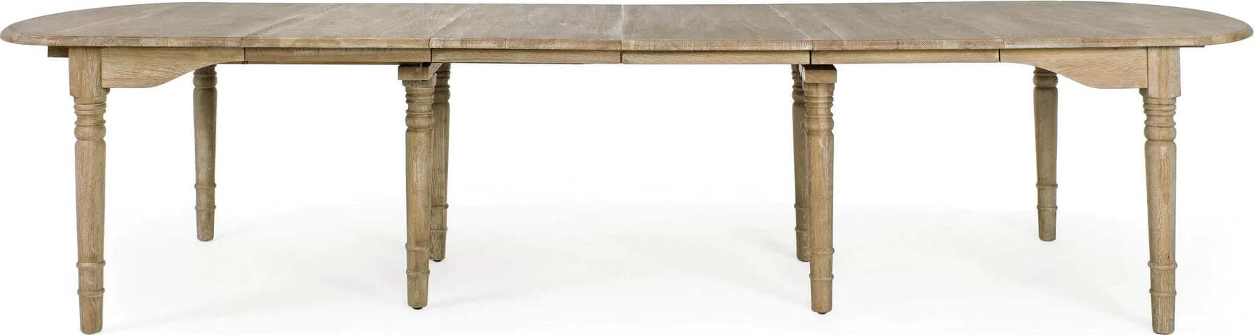 Tavolo allungabile Bedford rettangolare in legno massiccio di quercia europeo Casa e cucina/Arredamento/Sala da pranzo/Tavoli da sala da pranzo Decor Space - Altamura, Commerciovirtuoso.it