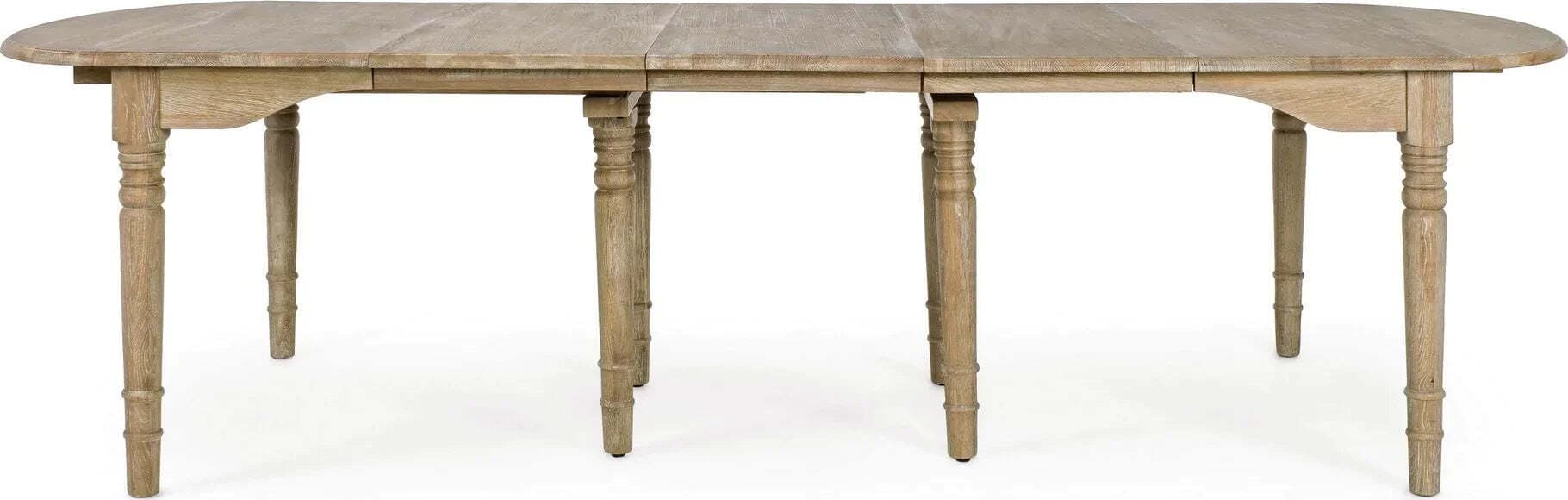 Tavolo allungabile Bedford rettangolare in legno massiccio di quercia europeo Casa e cucina/Arredamento/Sala da pranzo/Tavoli da sala da pranzo Decor Space - Altamura, Commerciovirtuoso.it