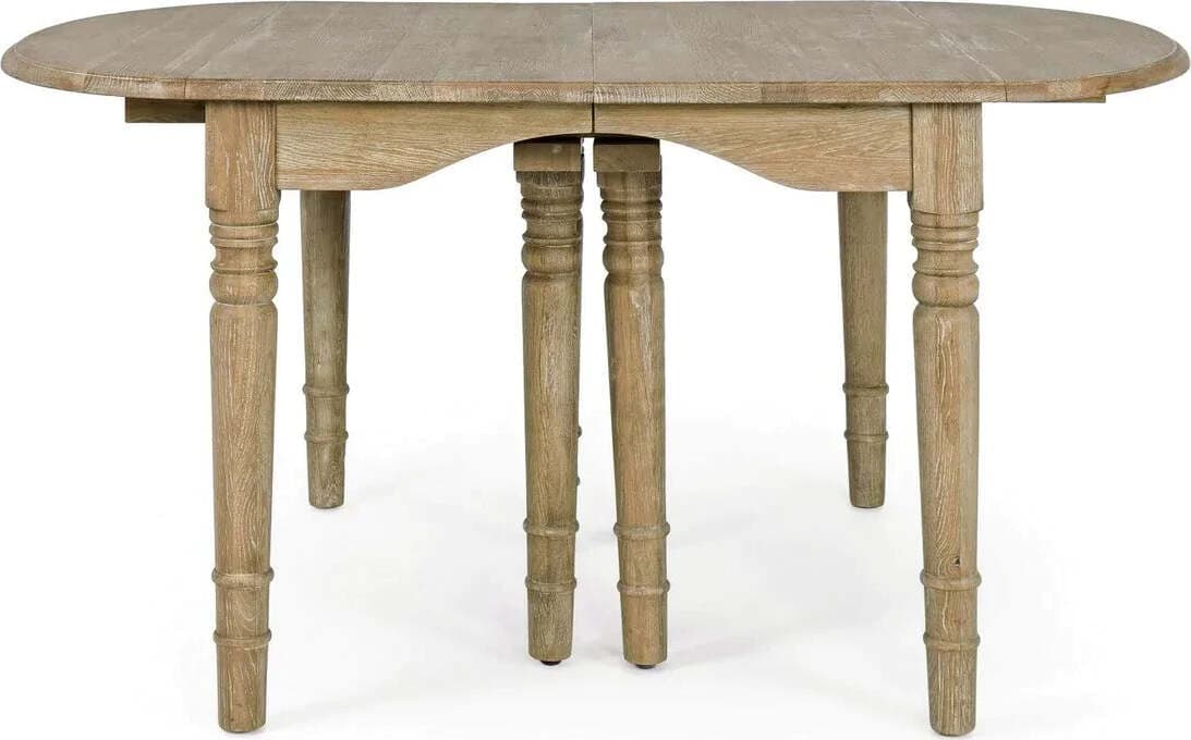 Tavolo allungabile Bedford rettangolare in legno massiccio di quercia europeo Casa e cucina/Arredamento/Sala da pranzo/Tavoli da sala da pranzo Decor Space - Altamura, Commerciovirtuoso.it