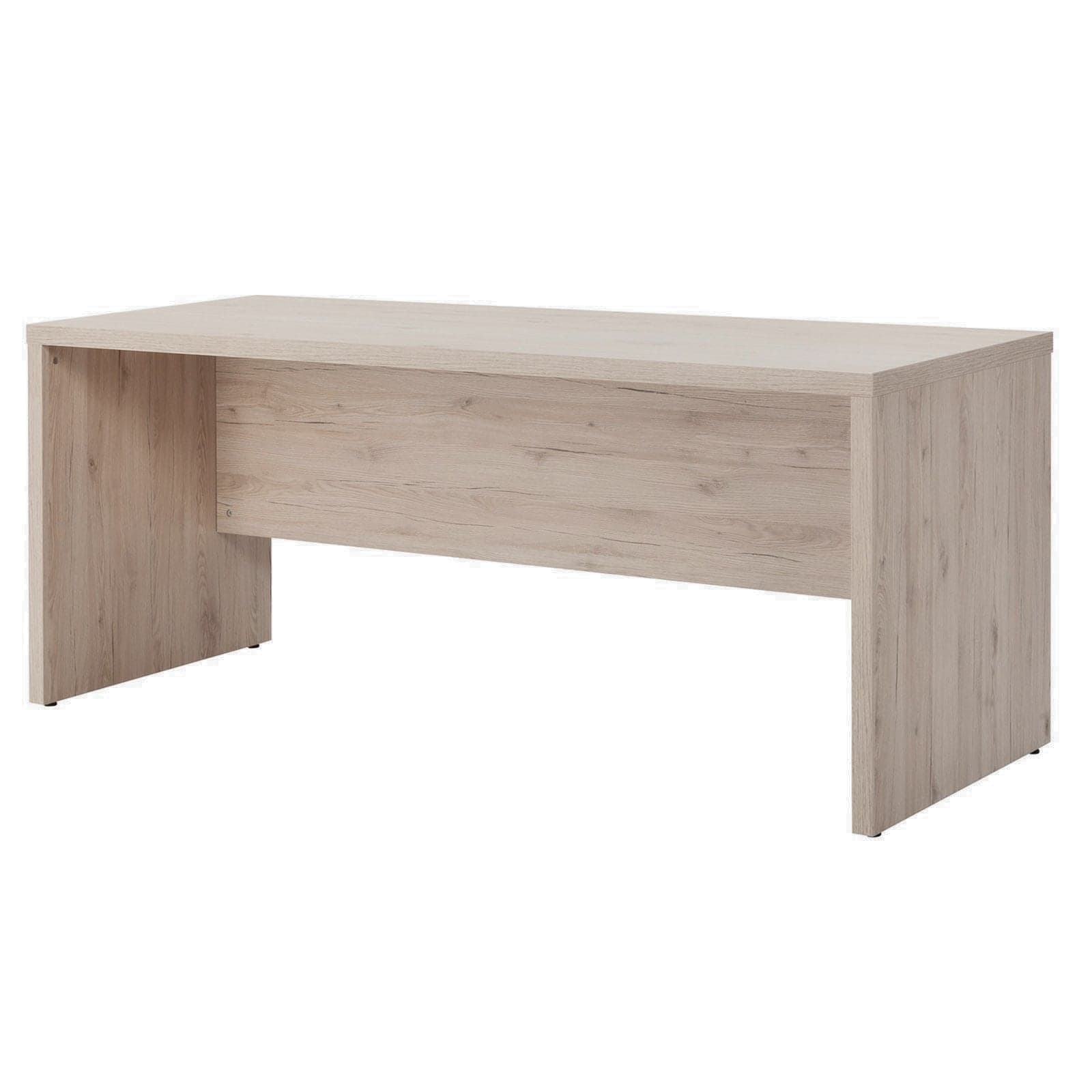Scrivania da ufficio "Desk" 120 x 80 cm postazione porta PC per cameretta Made in Italy - 4