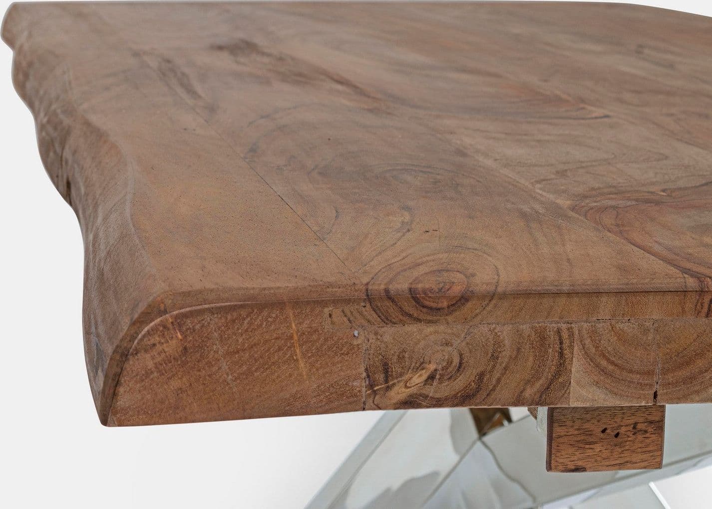 Tavolo allungabile Arkansas rettangolare, con gambe, in legno d'acacia da 180/260 cm Casa e cucina/Arredamento/Sala da pranzo/Tavoli da sala da pranzo Decor Space - Altamura, Commerciovirtuoso.it