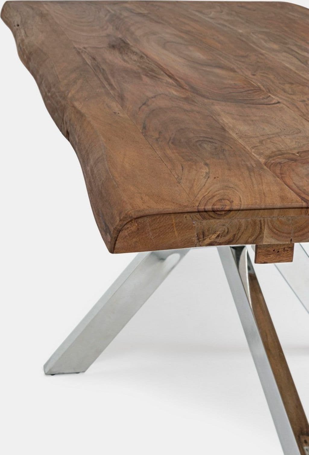 Tavolo allungabile Arkansas rettangolare, con gambe, in legno d'acacia da 180/260 cm Casa e cucina/Arredamento/Sala da pranzo/Tavoli da sala da pranzo Decor Space - Altamura, Commerciovirtuoso.it