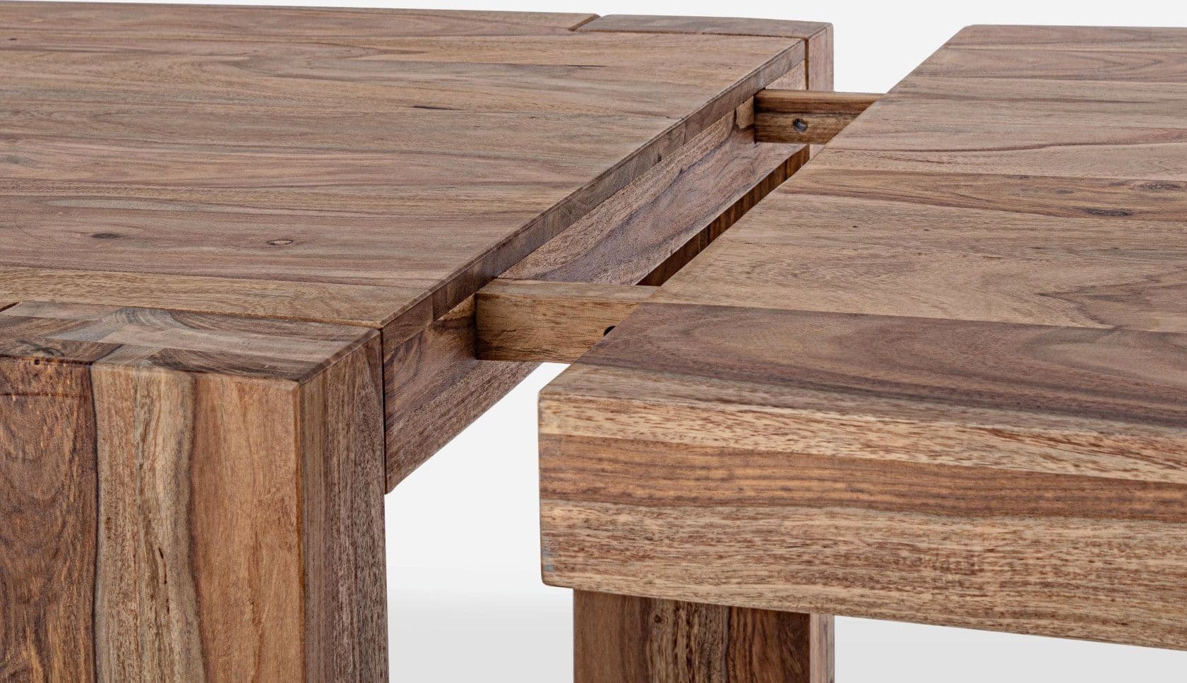 Tavolo allungabile Sunderland rettangolare, con gambe, in legno sheesham da 175-265 x 90 cm in Tavoli da sala da pranzo Decor Space - Altamura, commercioVirtuoso.it