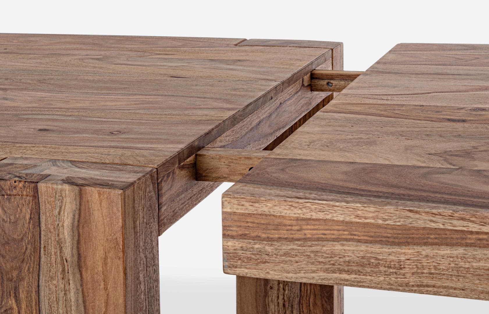 Tavolo allungabile Sunderland rettangolare, con gambe, in legno sheesham da 175-265 x 90 cm in Tavoli da sala da pranzo Decor Space - Altamura, commercioVirtuoso.it