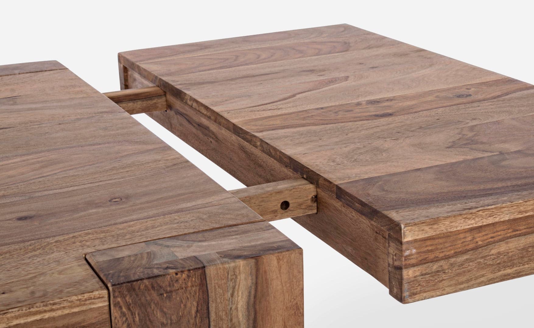 Tavolo allungabile Sunderland rettangolare, con gambe, in legno sheesham da 175-265 x 90 cm in Tavoli da sala da pranzo Decor Space - Altamura, commercioVirtuoso.it