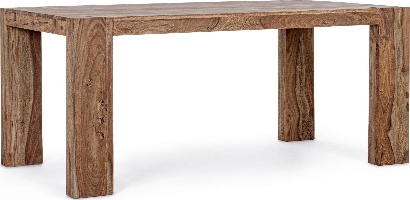 Tavolo allungabile Sunderland rettangolare, con gambe, in legno sheesham da 175-265 x 90 cm in Tavoli da sala da pranzo Decor Space - Altamura, commercioVirtuoso.it