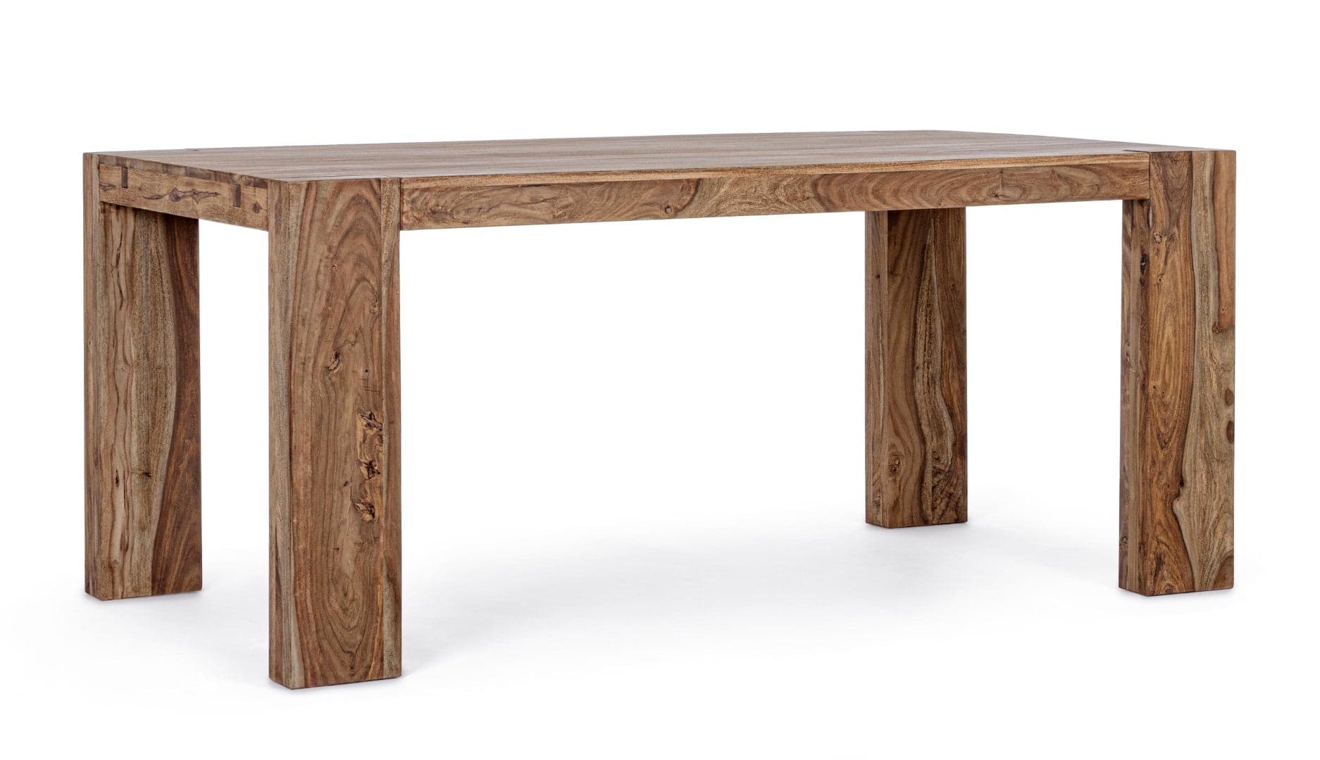 Tavolo allungabile Sunderland rettangolare, con gambe, in legno sheesham da 175-265 x 90 cm in Tavoli da sala da pranzo Decor Space - Altamura, commercioVirtuoso.it