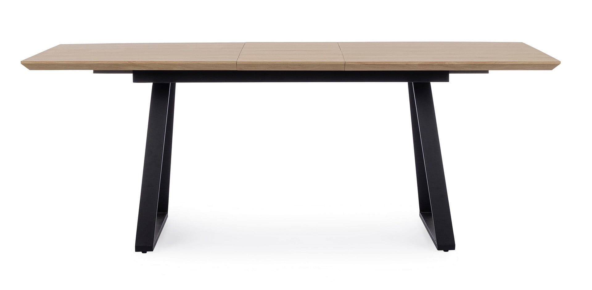 Tavolo allungabile Collins con struttura in acciaio, piano in mdf da 160-200 x 90 cm in Tavoli da sala da pranzo Decor Space - Altamura, commercioVirtuoso.it