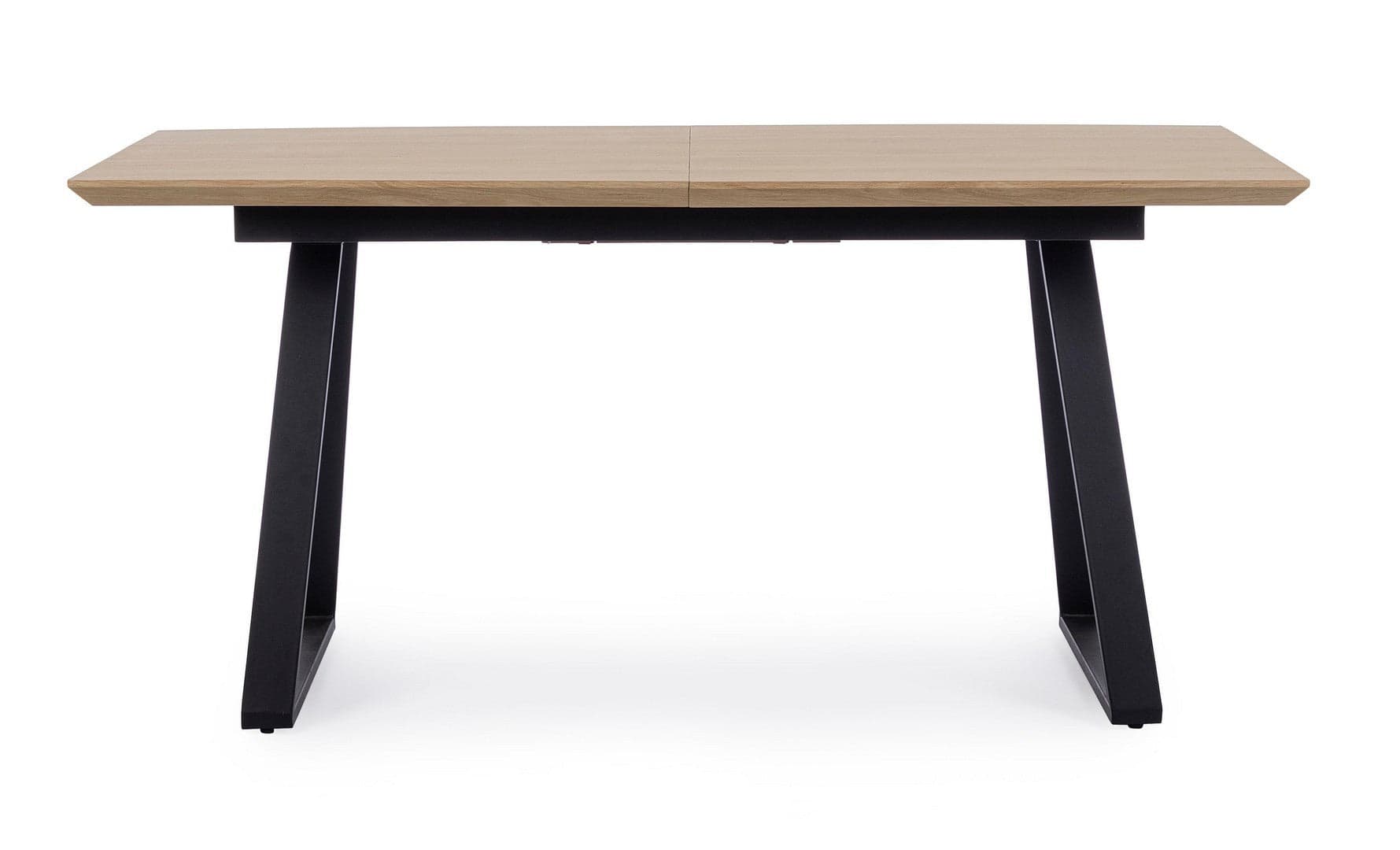 Tavolo allungabile Collins con struttura in acciaio, piano in mdf da 160-200 x 90 cm in Tavoli da sala da pranzo Decor Space - Altamura, commercioVirtuoso.it