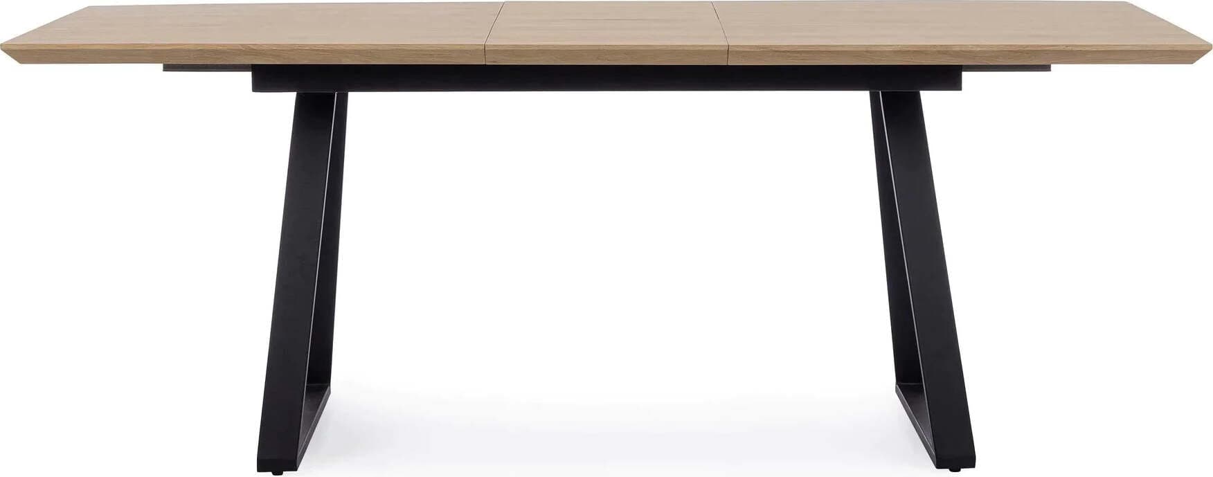 Tavolo allungabile Collins con struttura in acciaio, piano in mdf da 160-200 x 90 cm Casa e cucina/Arredamento/Sala da pranzo/Tavoli da sala da pranzo Decor Space - Altamura, Commerciovirtuoso.it