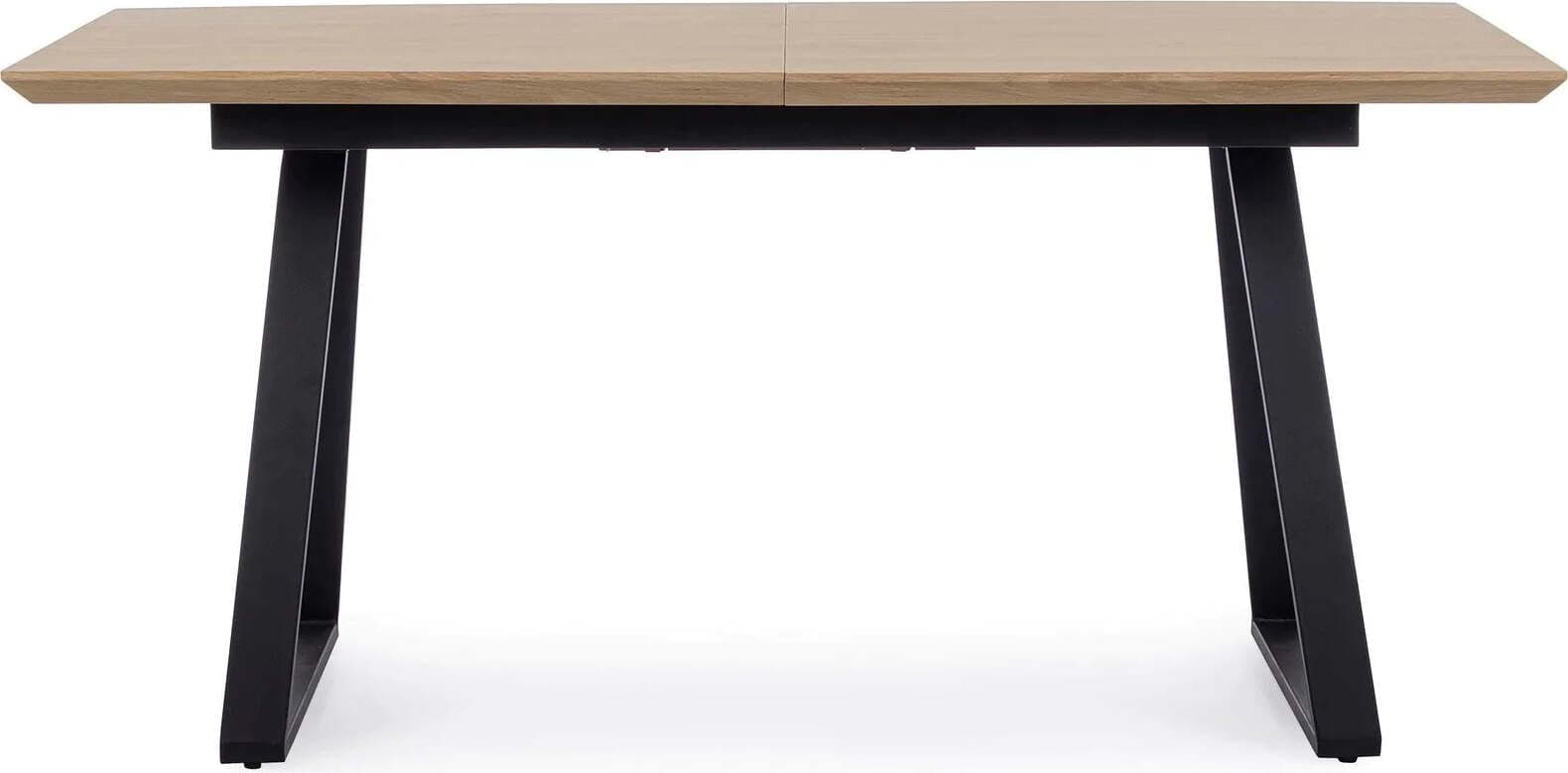 Tavolo allungabile Collins con struttura in acciaio, piano in mdf da 160-200 x 90 cm Casa e cucina/Arredamento/Sala da pranzo/Tavoli da sala da pranzo Decor Space - Altamura, Commerciovirtuoso.it