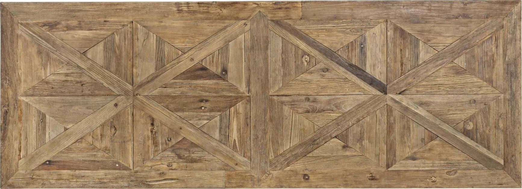 Tavolo Kaily rettangolare, con gambe, piano con lavorazione anticata a parquet, stile classico Casa e cucina/Arredamento/Sala da pranzo/Tavoli da sala da pranzo Decor Space - Altamura, Commerciovirtuoso.it