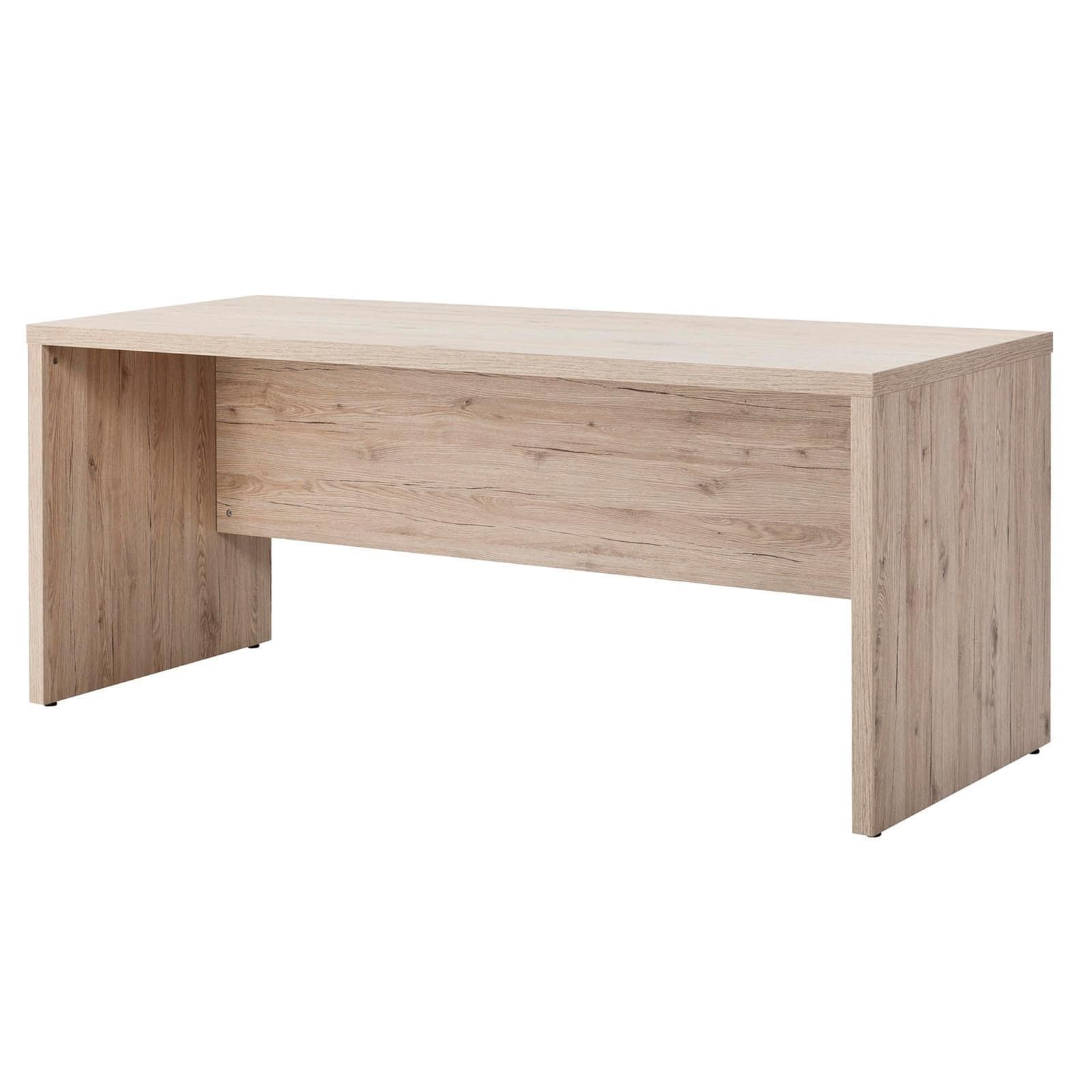 Scrivania da ufficio Elegante 180 cm rovere postazione porta PC per Ufficio e Smart Working Made in Italy in Scrivanie Decor Space - Altamura, commercioVirtuoso.it