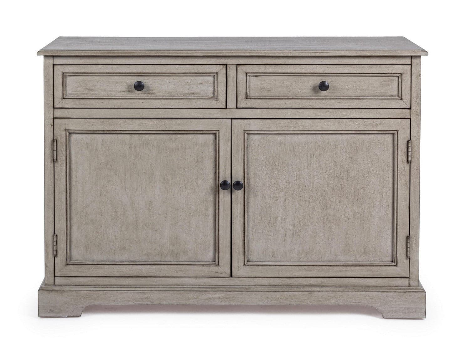 Credenza "Margaret" 2 ante e 2 cassetti, con struttura in legno di pino, stile classico in Credenze Decor Space - Altamura, commercioVirtuoso.it