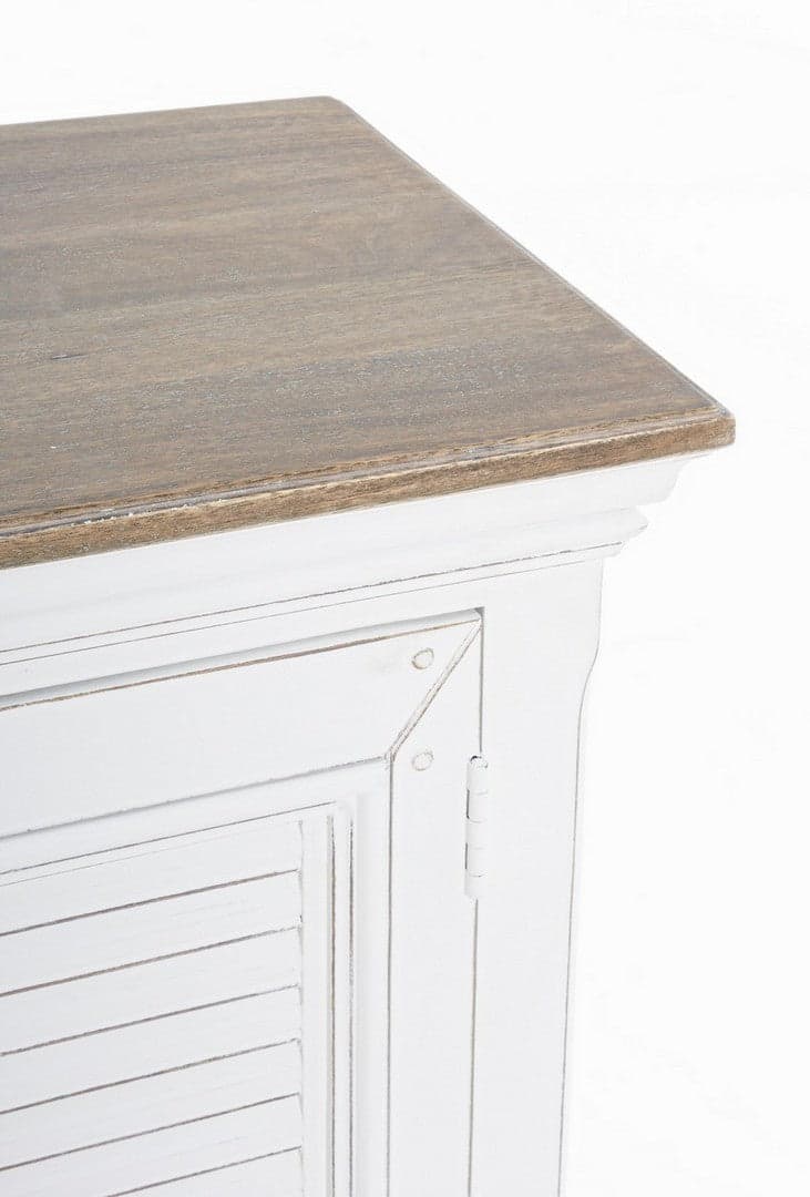 Credenza "Lincoln" in legno di mango, con schienali e laterali in mdf, finitura vernice a base d'acqua, stile rustico in Credenze Decor Space - Altamura, commercioVirtuoso.it