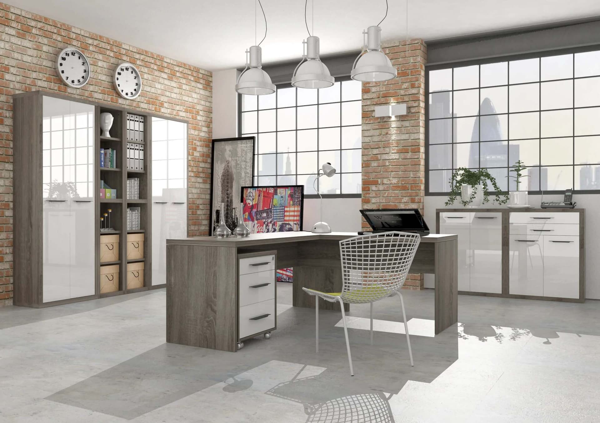 Allungo per scrivania Elegante in legno Effetto 3D da ufficio e stanzetta Casa e cucina/Arredamento/Studio/Scrivanie e postazioni di lavoro/Postazioni di lavoro per computer Decor Space - Altamura, Commerciovirtuoso.it