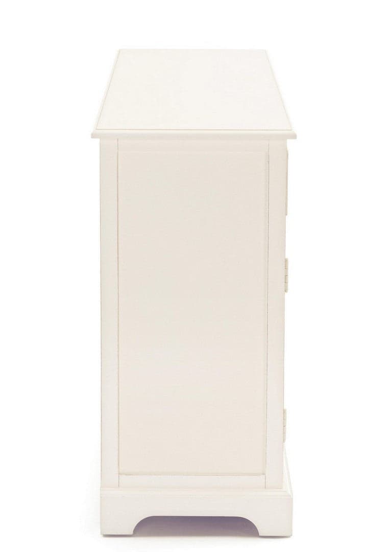 Credenza "Amabel" 2 ante e 2 cassetti, con struttura in legno di pino, stile classico in Credenze Decor Space - Altamura, commercioVirtuoso.it