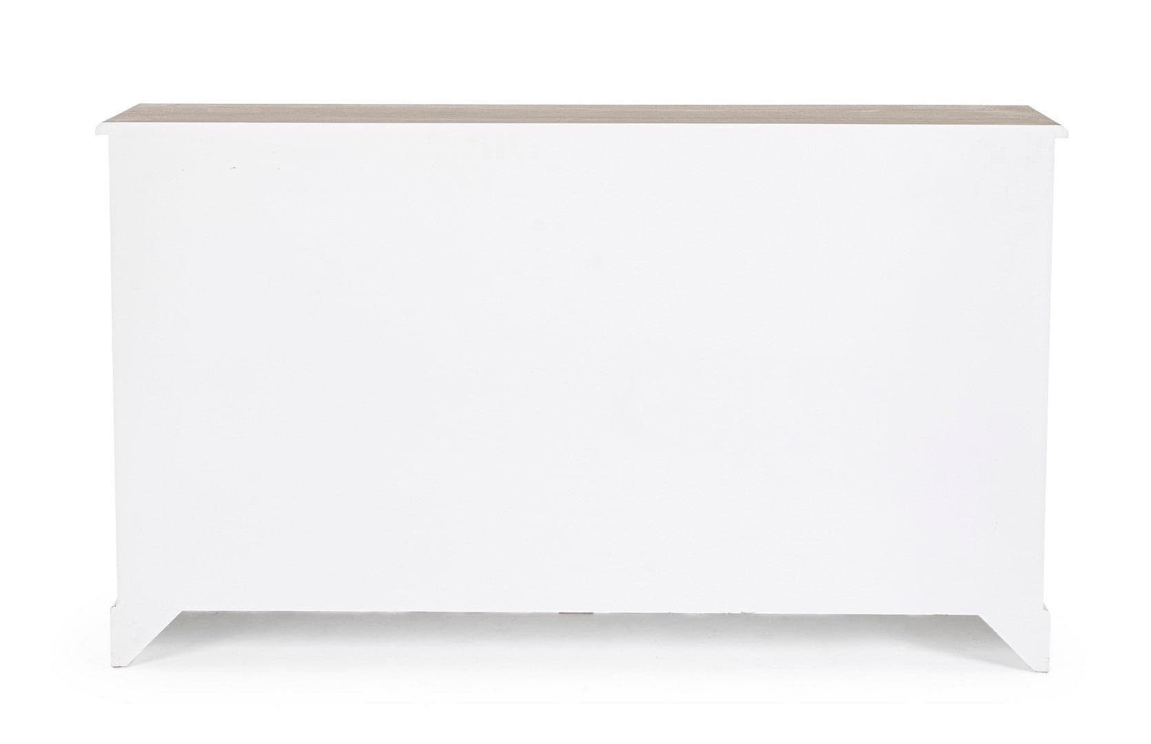 Credenza "Dorotea" con struttura in MDF, maniglie in legno di pino in Credenze Decor Space - Altamura, commercioVirtuoso.it