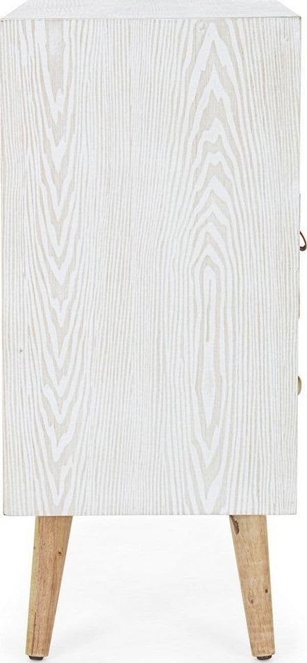 Credenza "Eloise", struttura in legno MDF o legno di abete, pomelli in acciaio, stile naturale - 18